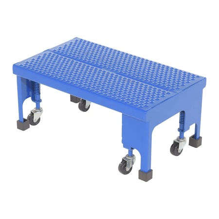 Vestil Steel 1 Steps, 350 lb Load Capacity LAD-PW-18-1-P-NHR